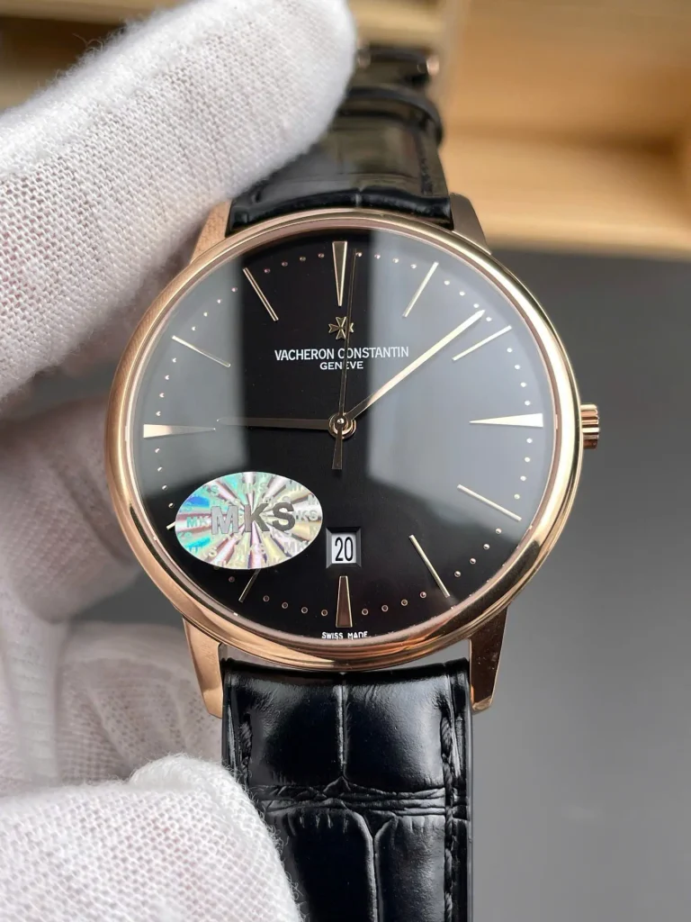 Vacheron Constantin Patrimony 85180 Black Dial 40mm Replica Watches - 2
