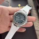 Patek-Philippe-Nautilus-5711-Blue-Dial-White-Rubber-Strap-40mm Replica Watches - 2-78
