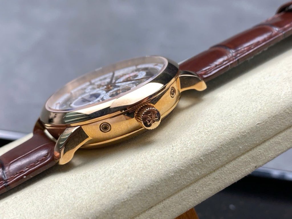 Vacheron Constantin Traditionnelle Complete Calendar Openface 41mm Replica Watches - 3-121