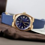 Vacheron Constantin Overseas 4500V Blue Dial Gold Wrapped 41mm Replica Watches - 3-128