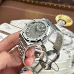 Audemars-Piguet-Royal-Oak-15450ST-Grey-Dial-37mm Replica Watches - 3-15