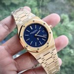 Audemars-Piguet-Royal-Oak-15202OR-18K-Gold-Blue-Dial-39mm Replica Watches - 3