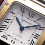Cartier-Santos-W2SA0016-White-Dial-Two-Tone-Yellow-Gold-35.1mm Replica Watches - 3-167