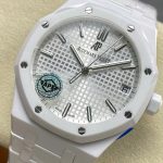 Audemars-Piguet-Royal-Oak-15500-White-Ceramic-White-Dial-41mm Replica Watches - 3-18