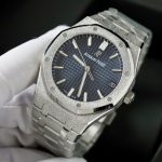 Audemars-Piguet-Royal-Oak-15500ST-Frosted-Gold-Blue-Dial-41mm Replica Watches - 3-24