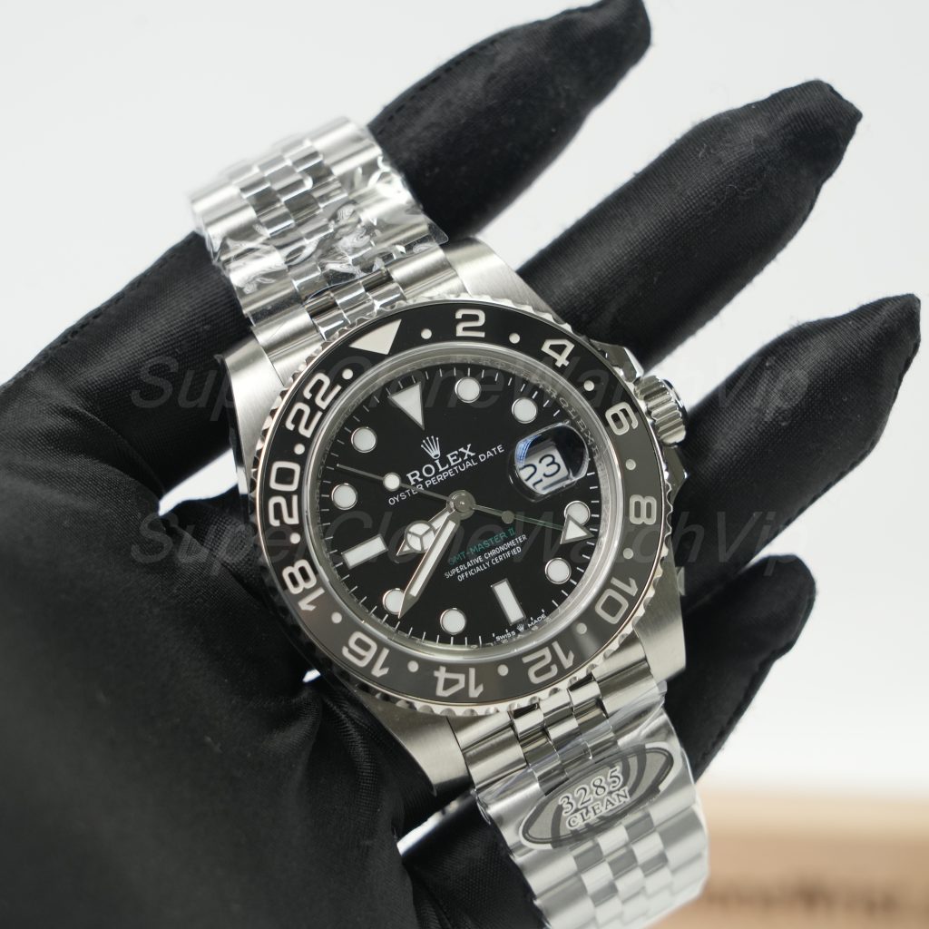 Rolex-GMT-Master-II-126710GRNR-Bruce- Wayne-Jubilee-3285-movement Replica Watches - 3-318-scaled