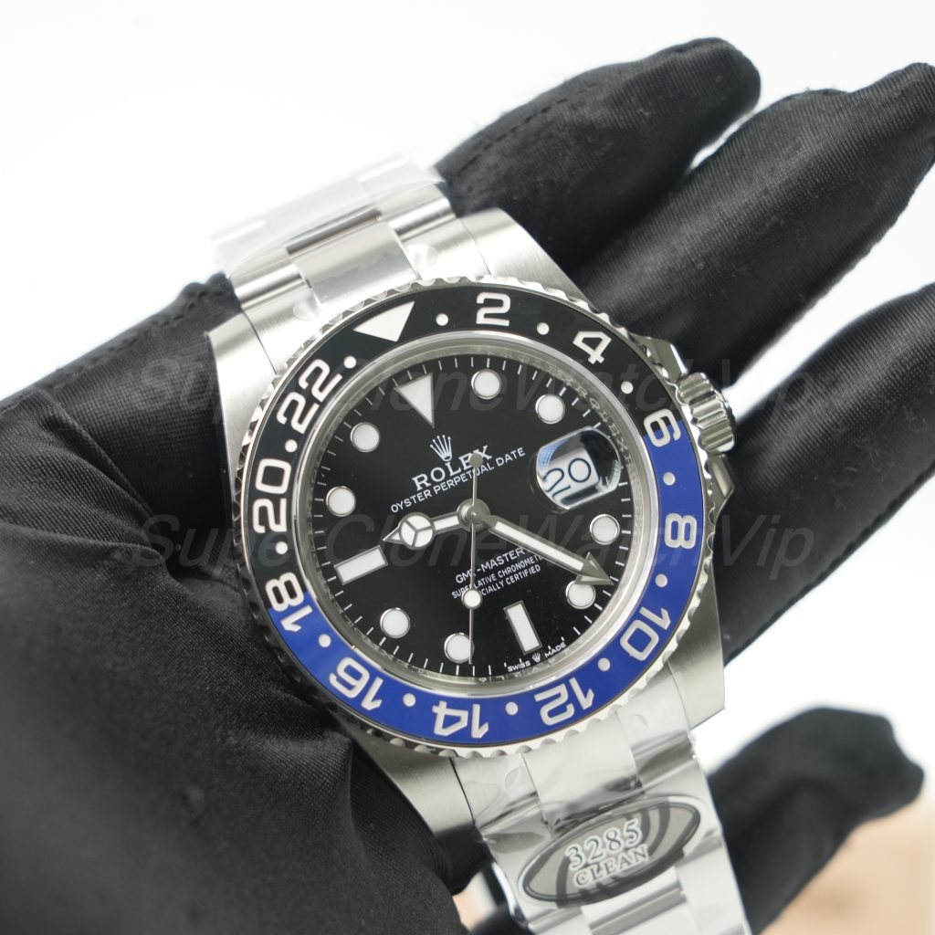 Rolex-GMT-Master-II-126710BLNR-Batman-Oyester-3285-movement Replica Watches - 3-322-scaled