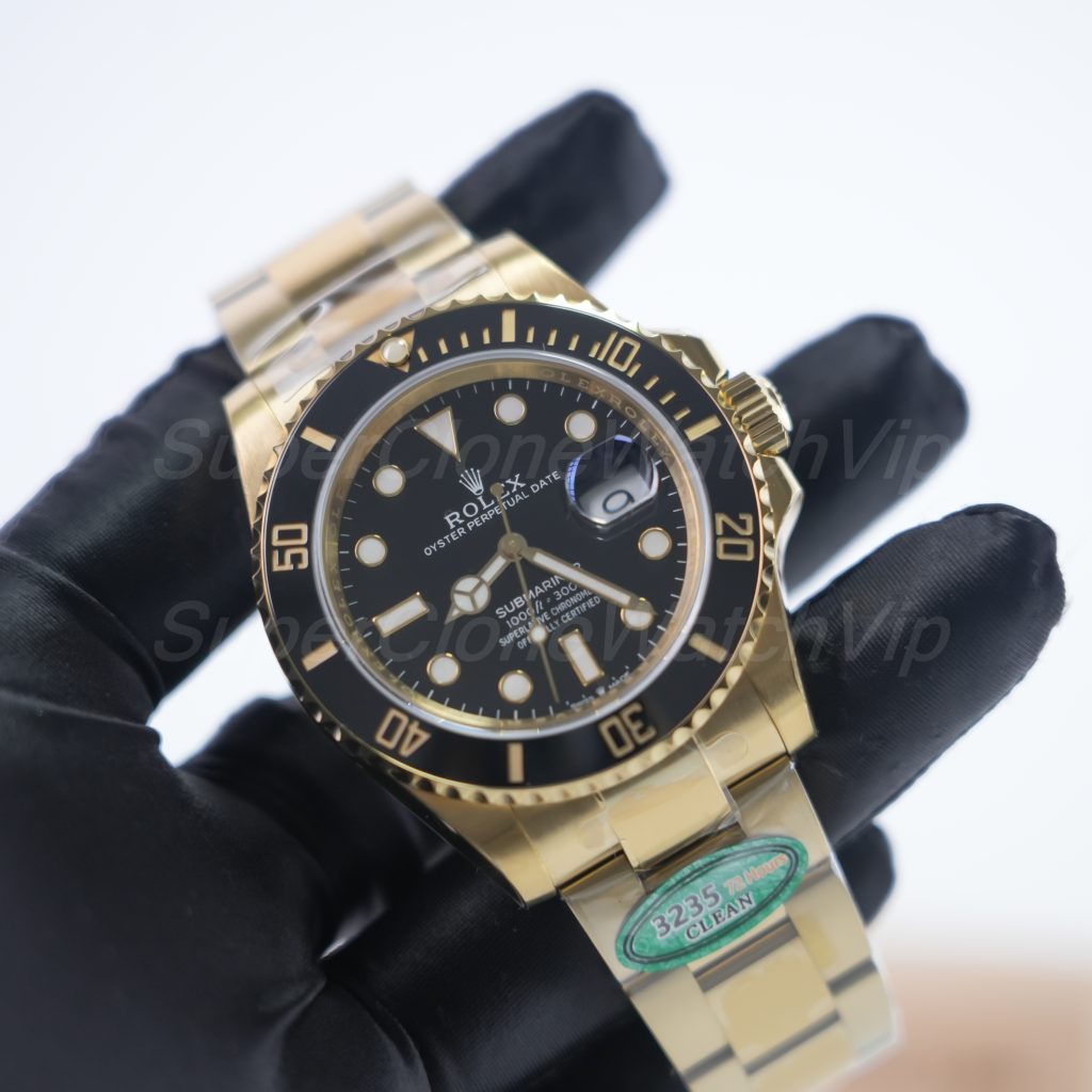 Rolex-Submariner-126618LN-41mm-Black-Dial-Gold Replica Watches - 3-347-scaled
