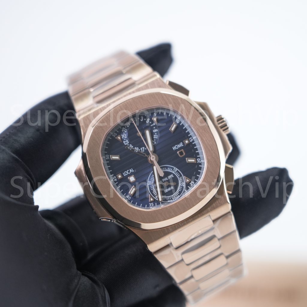 Patek-Philippe-Nautilus-5990-Blue-Dial-Rose-Gold-40.5mm Replica Watches - 3-358-scaled