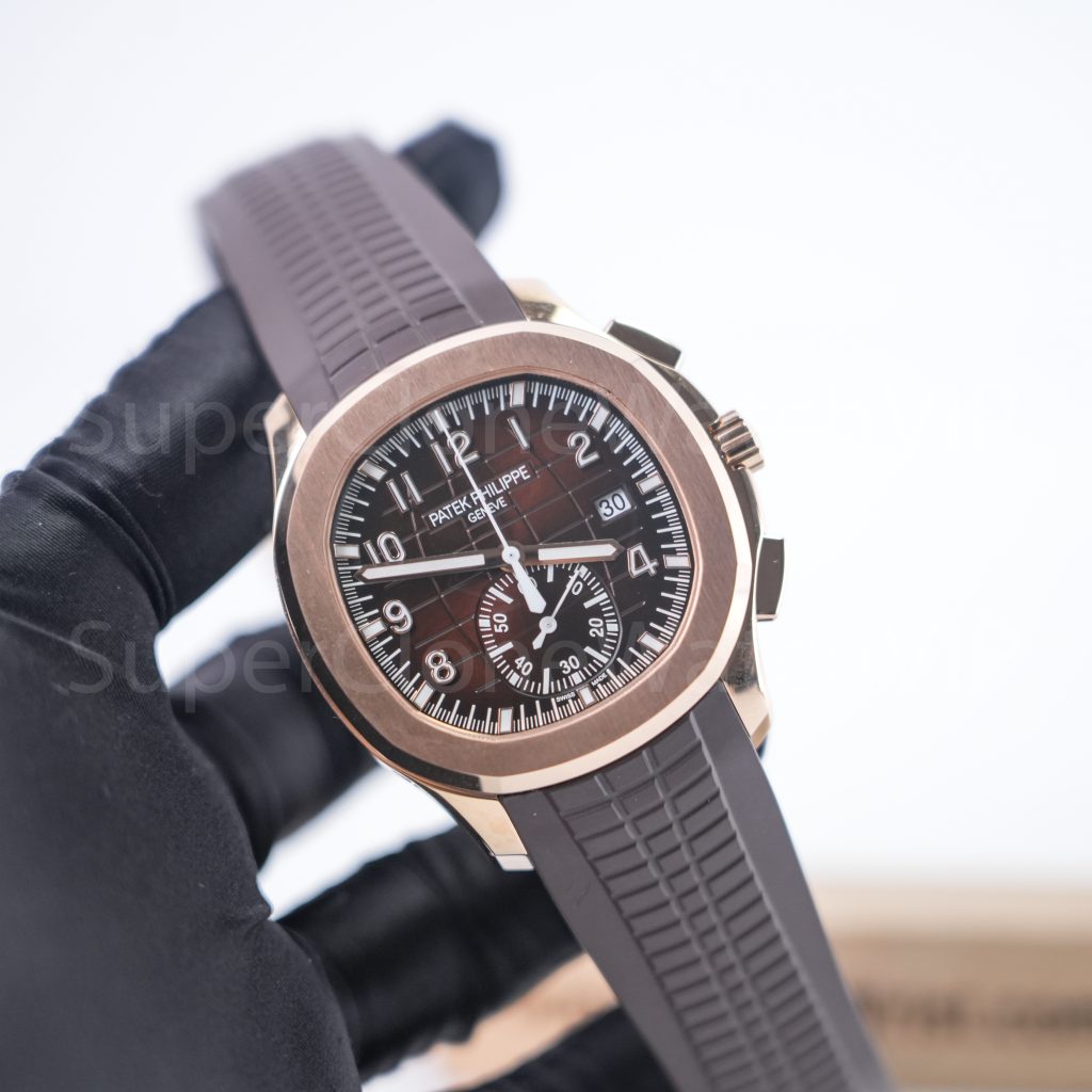Patek-Philippe-Aquanaut-5968G-Brown-Dial-Rose-Gold-42mm Replica Watches - 3-369-scaled