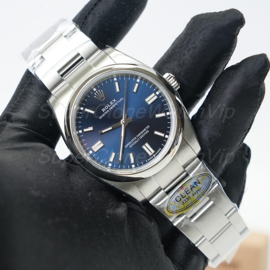 Rolex-Oyster-Perpetual-126000-Blue-Dial-36mm Replica Watches - 3-373-scaled