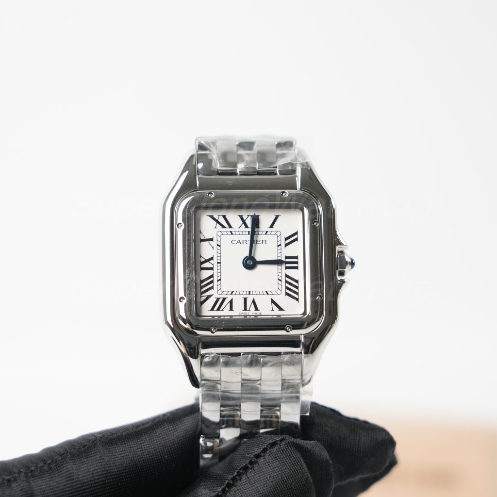 Cartier-Panthere-WGPN0007-White-Dial-27x37mm Replica Watches - 3-406-scaled