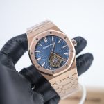 Audemars Piguet Royal Oak Concept Double Balance Wheel 26522OR Blue Openworked 41mm Replica Watches - 3-408-scaled