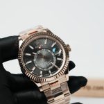 Rolex-Sky-Dweller-326935-Grey-Dial-Rose-Gold-Oyster Replica Watches - 3-417-scaled