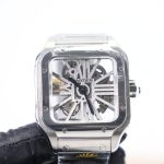 Cartier-Santos-CRWHSA0015-Skeleton-39.8mm Replica Watches - 3-422-scaled