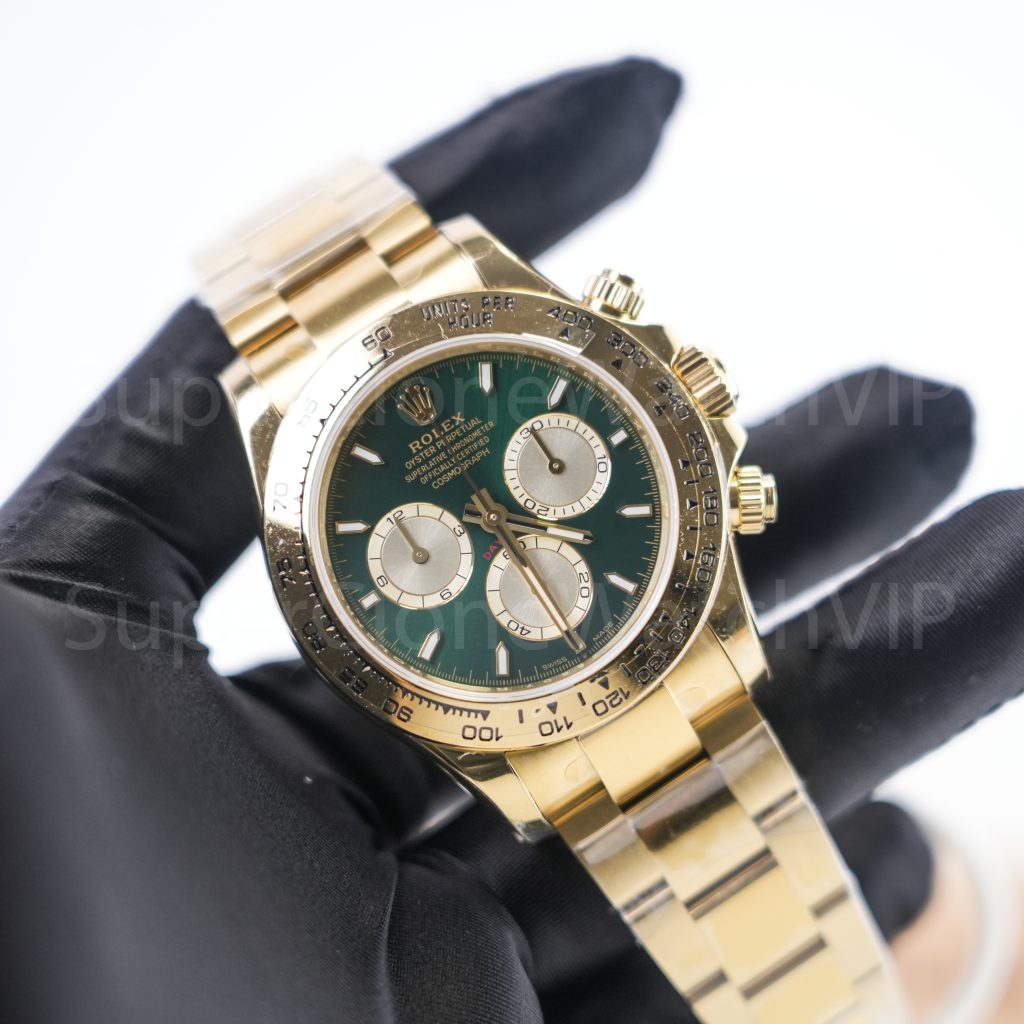 Rolex-126508-Daytona-Green-Dial-John-Mayer-4131-40mm Replica Watches - 3-424-scaled