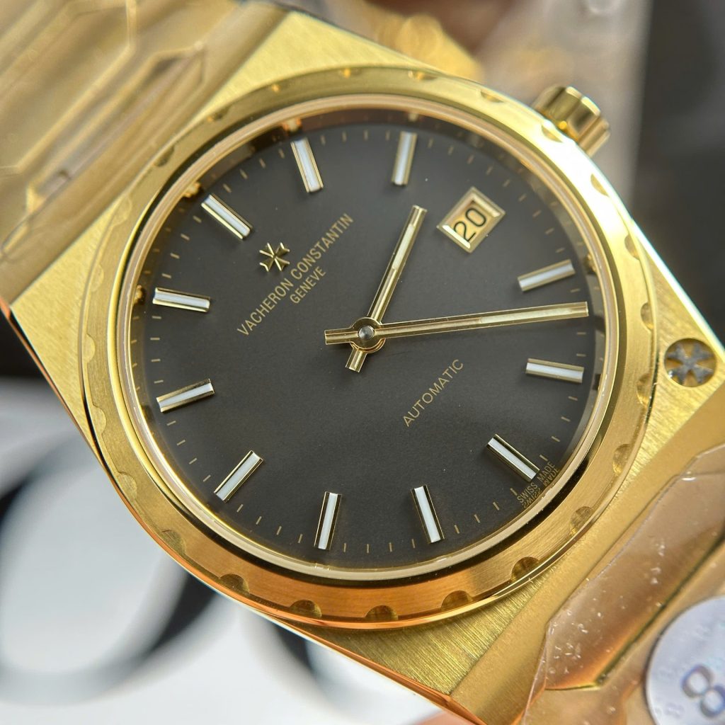Vacheron Constantin Historiques 222 Black Dial 18K Gold 37mm Replica Watches - 4-117