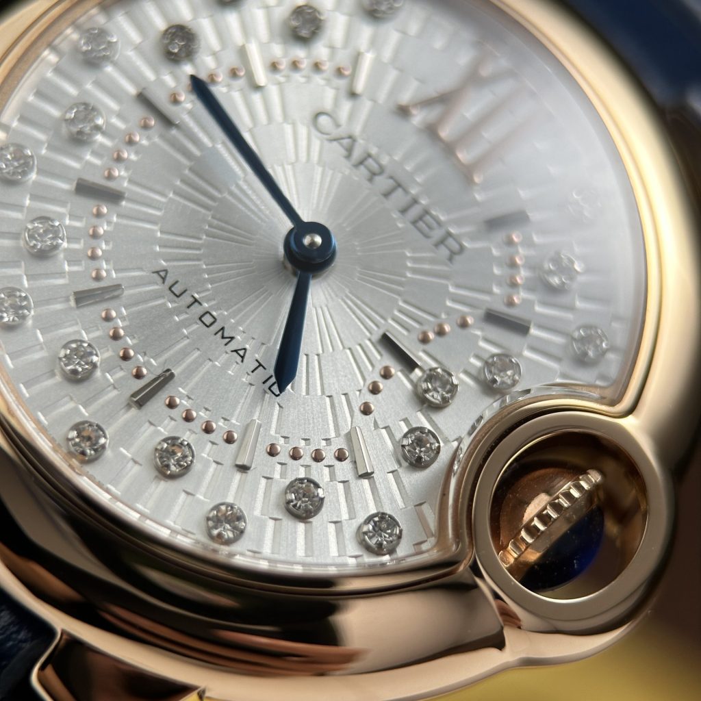 Cartier-Ballon-Bleu-WGBB0052-Diamond-Dial-Rose-Gold-33mm Replica Watches - 4-157