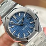 Audemars-Piguet-Royal-Oak-15450ST-Blue-Dial-37mm Replica Watches - 4-16