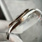 Rolex-Datejust-126331-White-Wave-Dial-Roman-Rose-Gold-Steel-41mm Super Clone Watches - 4-192