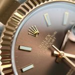 Rolex-Datejust-126331-Brown-Dial-Rose-Gold-Steel-41mm Super Clone Watches - 4-194