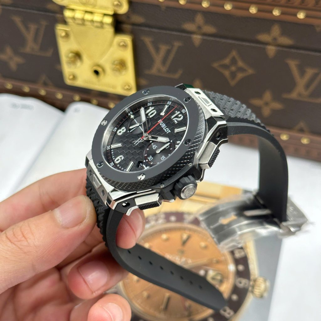 Hublot-Big-Bang-Black-Ceramic-301.SB.131.RX-43mm Replica Watches - 4-213