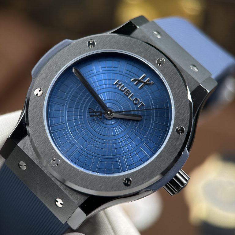 Hublot-Classic-Fusion-Blue-542.NX.7181.LR-42mm Replica Watches - 4-239
