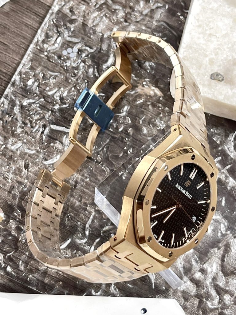 Audemars Piguet Royal Oak 15510OR Black Dial 41mm Replica Watches - 4-29