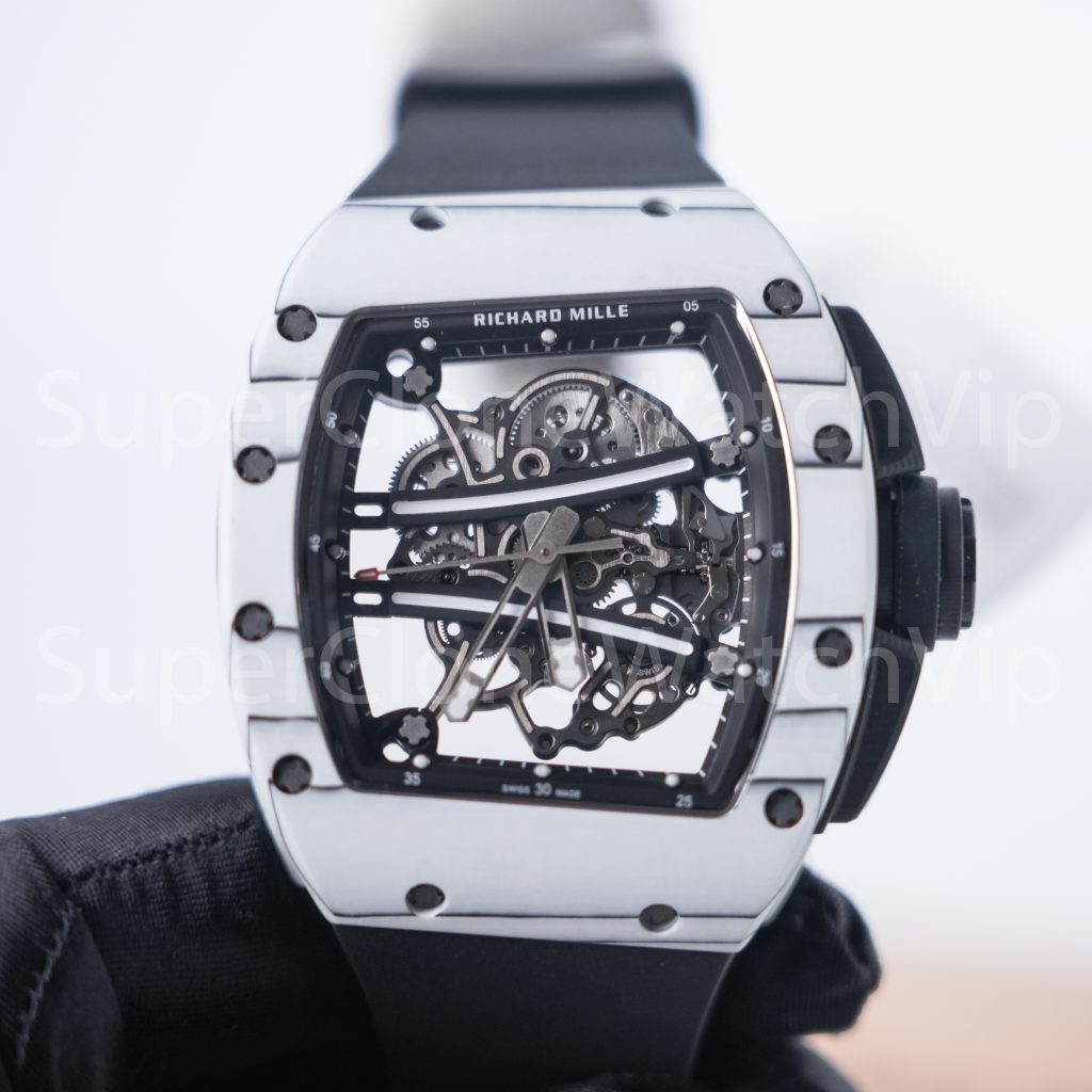 The Pure Classic: Richard Mille RM 61-01 Manual-Winding Ultra-Thin Skeleton Replica Watches - 4-312-scaled