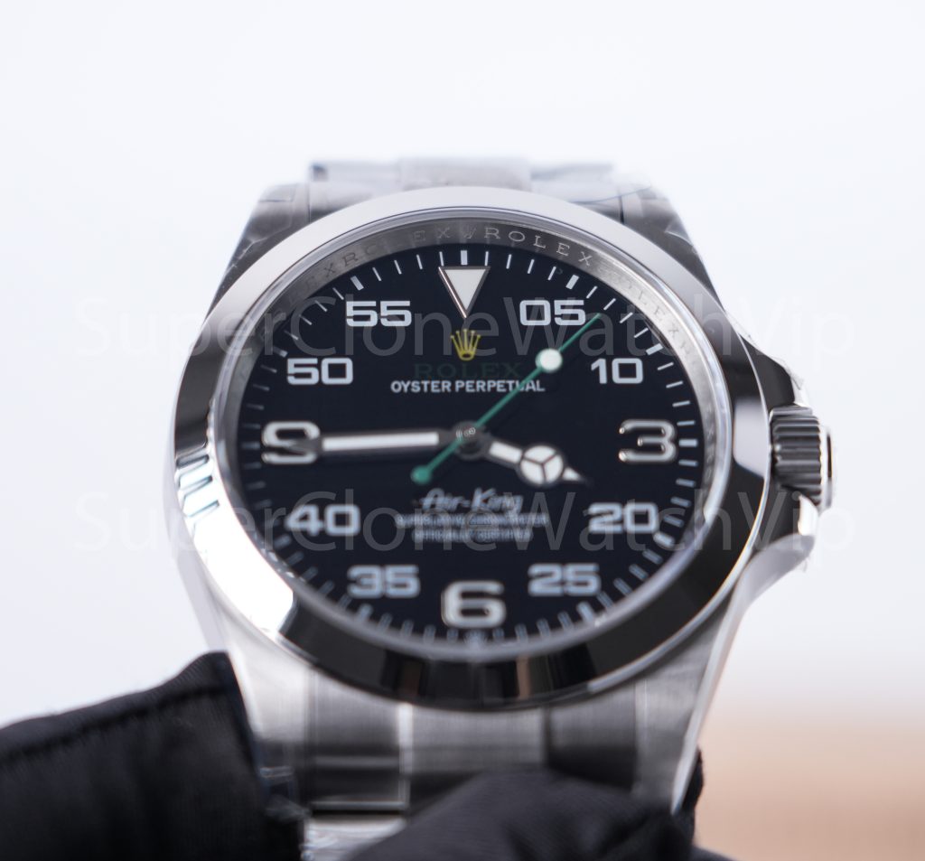 Rolex-AirKing-126900-Black-Dial-40mm Replica Watches - 4-315-scaled