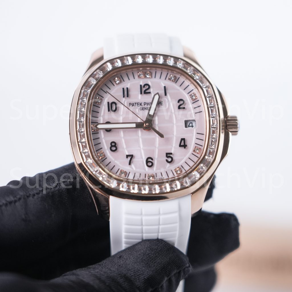 Patek-Philippe-Aquanaut-5268R-Pink-Mother-Of-Pearl-Dial-Rose-Gold-38.8mm Replica Watches - 4-355-scaled