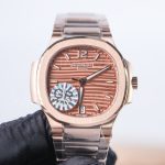 Patek-Philippe-Nautilus-7118-Orange-Dial-Rose-Gold-35mm Replica Watches - 4-359-scaled