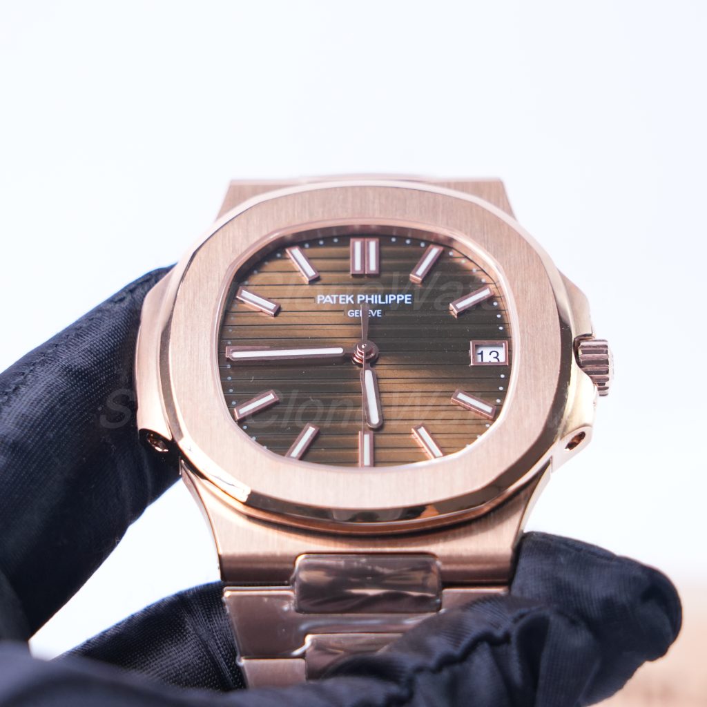 Patek-Philippe-Nautilus-5711-Brown-Dial-Rose-Gold-40mm Replica Watches - 4-363-scaled
