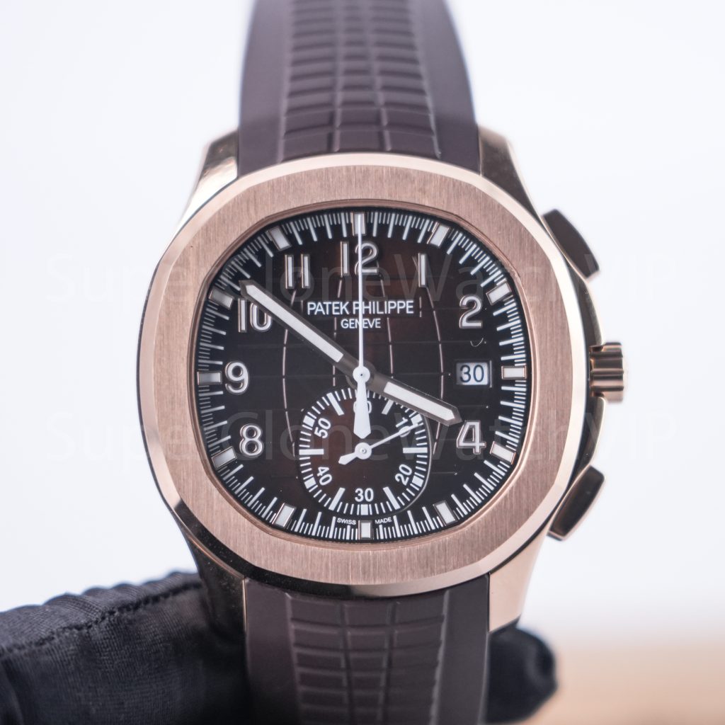 Patek-Philippe-Aquanaut-5968G-Brown-Dial-Rose-Gold-42mm Replica Watches - 4-367-scaled