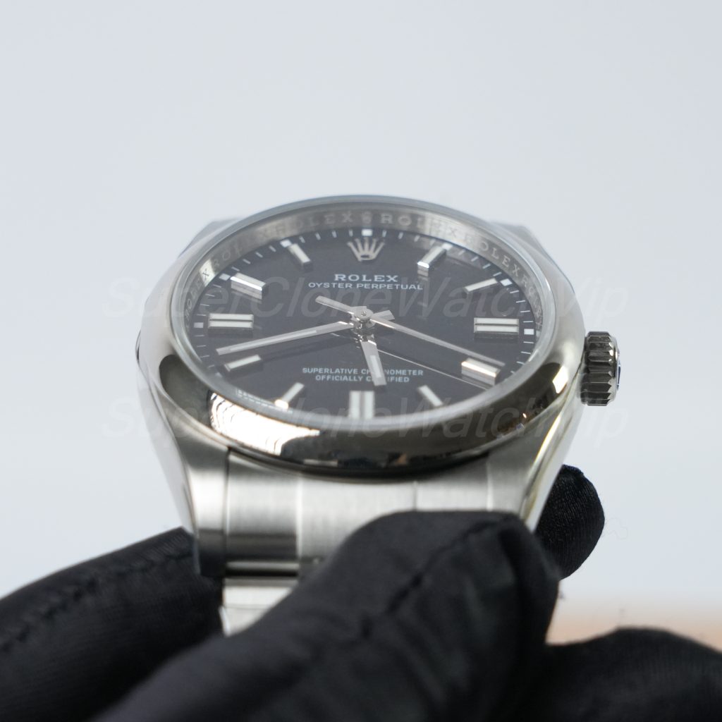 Rolex-Oyster-Perpetual-126000-Black-Dial-36mm Replica Watches - 4-370-scaled
