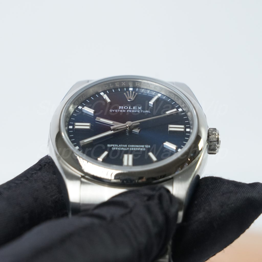 Rolex-Oyster-Perpetual-126000-Blue-Dial-36mm Replica Watches - 4-371-scaled