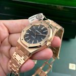 Audemars-Piguet-Royal-Oak-15400OR-AUDOMARS-PROJECT-Rose-Gold-Black-Dial-41mm Replica Watches - 4-4