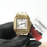 Cartier-Panthere-WGPN0009-White-Dial-Gold-27x37mm Replica Watches - 4-404-scaled