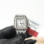 Cartier-Panthere-W2PN0007-White-Dial-Zircon-Bezel-27x37mm Replica Watches - 4-406-scaled