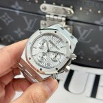 Audemars Piguet Royal Oak Chronograph 26240ST White Dial 41mm Replica Watches - 4-41