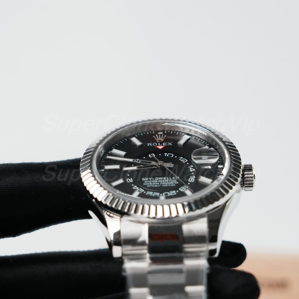 Rolex-Sky-Dweller-326934-Black-Dial-Oyster-42mm Replica Watches - 4-410-scaled