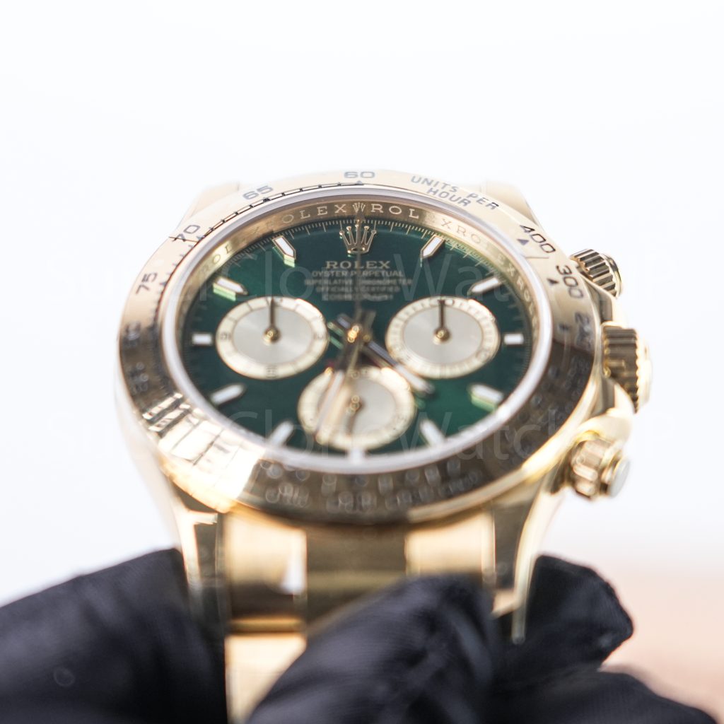 Rolex-126508-Daytona-Green-Dial-John-Mayer-4131-40mm Replica Watches - 4-423-scaled