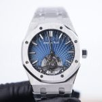 Audemars Piguet Royal Oak Concept Double Balance Wheel 26522 Blue Openworked 41mm Replica Watches - 4-426-scaled