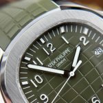 Patek-Philippe-Aquanaut-5168-Avocado-Green-Dial-40mm Replica Watches - 4-73