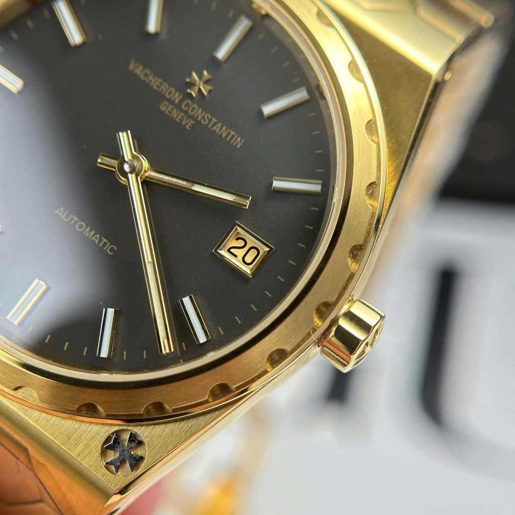 Vacheron Constantin Historiques 222 Black Dial 18K Gold 37mm Replica Watches - 5-112