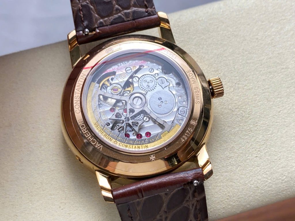 Vacheron Constantin Traditionnelle Complete Calendar Openface 41mm Replica Watches - 5-117