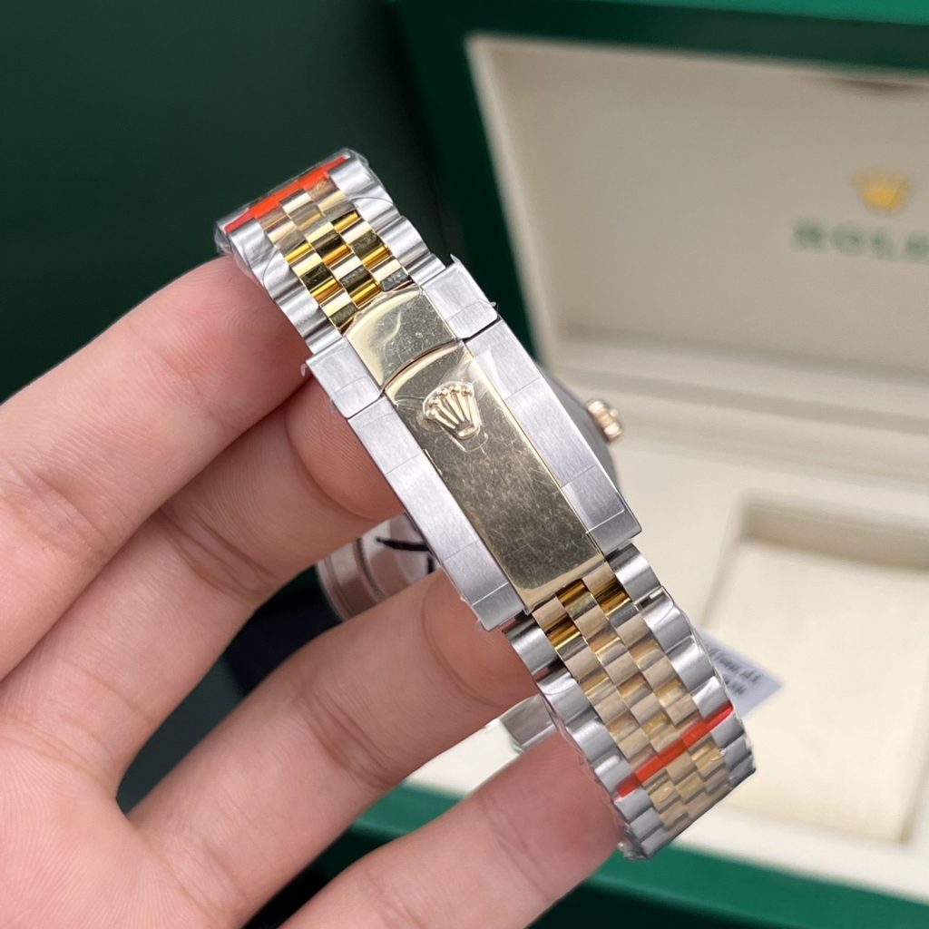 Rolex-Datejust-126333-White-Dial-Diamond-Markers-Steel-Gold-41mm Super Clone Watches - 5-184
