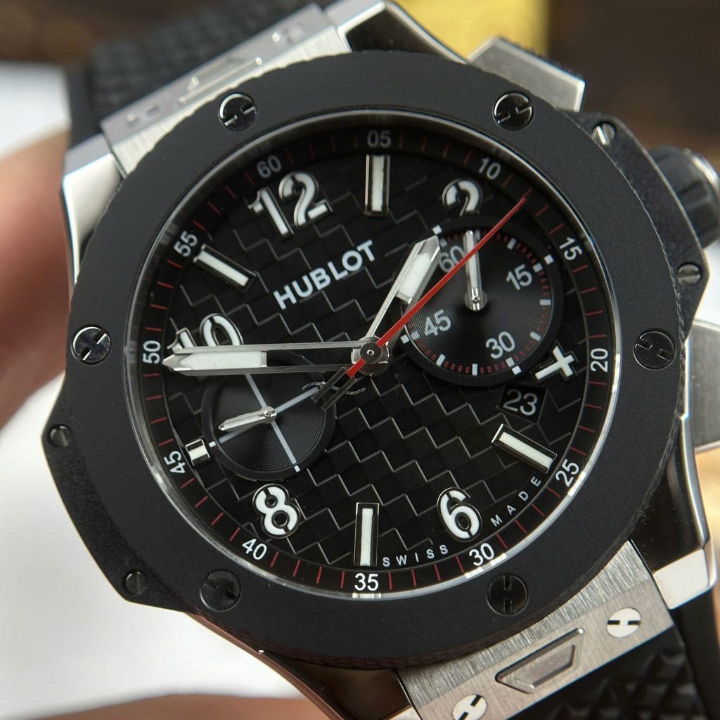 Hublot-Big-Bang-Black-Ceramic-301.SB.131.RX-43mm Replica Watches - 5-205
