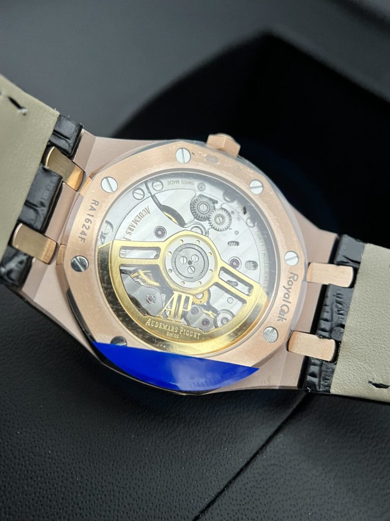 Audemars-Piguet-Royal-Oak-15500OR-Black-Dial-41mm Replica Watches - 5-21