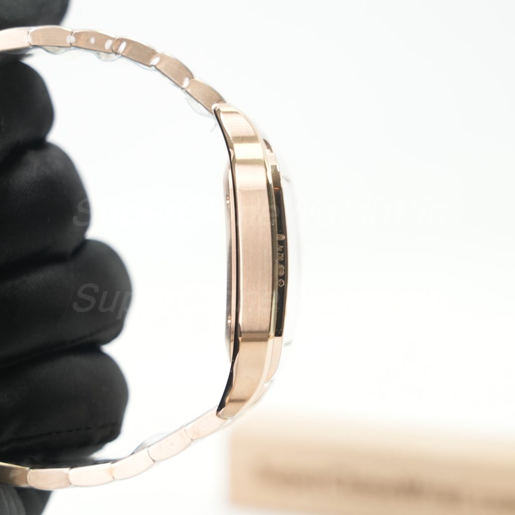 Cartier-Santos-WGSA0018-White-Dial-Rose-Gold-39.8mm Replica Watches - 5-387-scaled